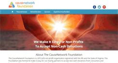 Desktop Screenshot of causenetwork.org