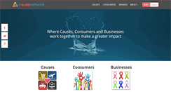 Desktop Screenshot of causenetwork.com
